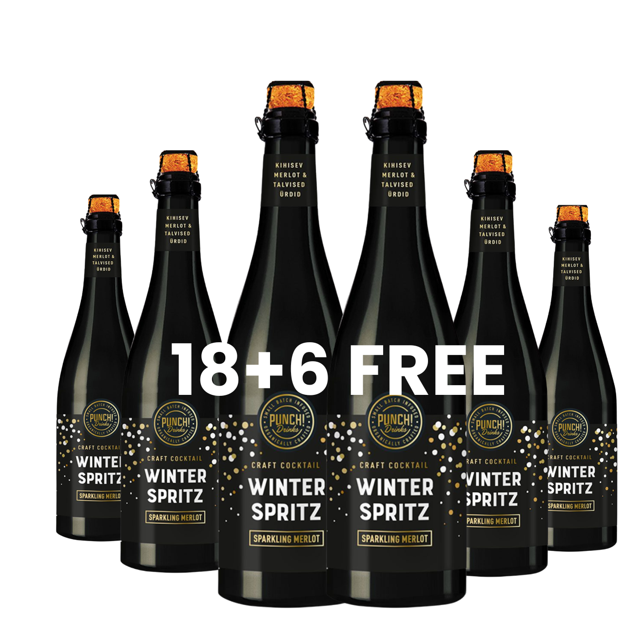 Punch Club Winter Spritz - 18 pack